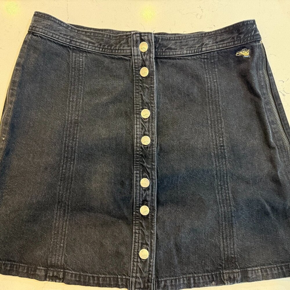 J Brand x Bella Freud Nashville Button Skirt